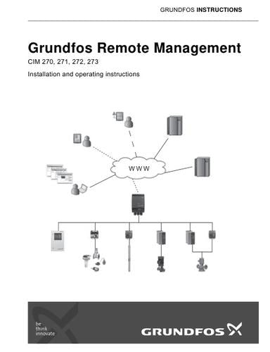 Grundfos Remote Management (CIM 270, 271, 272, 273) (Functional profile)