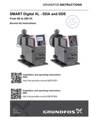 SMART Digital XL - DDA and DDE (Service kit instructions)