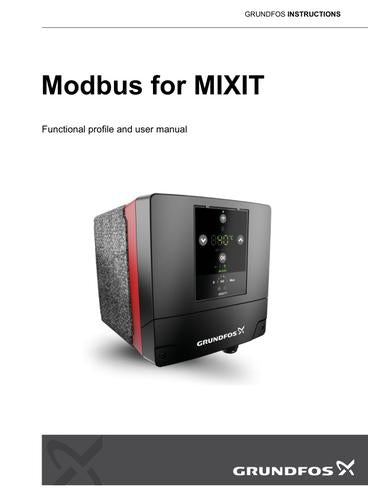 Modbus for Grundfos MIXIT (Functional profile)