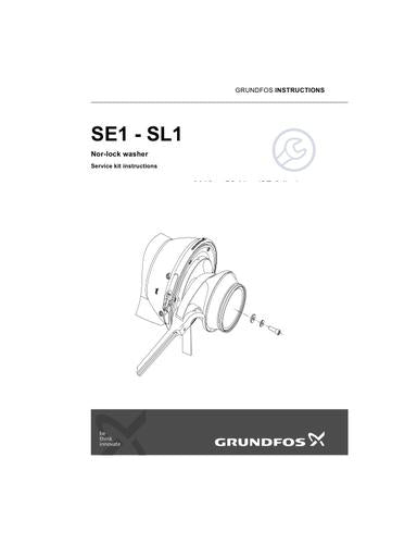 SE1, SL1, Nor-lock-washer (Service kit instruction)