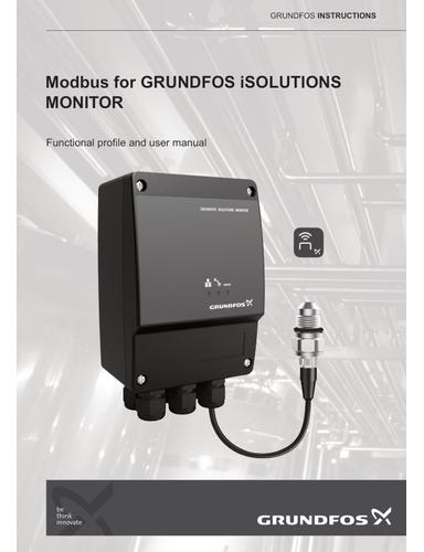 Modbus for GRUNDFOS iSOLUTIONS MONITOR (Functional profile)