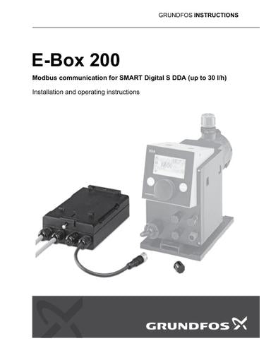 E-Box 200 (I and O instructions)