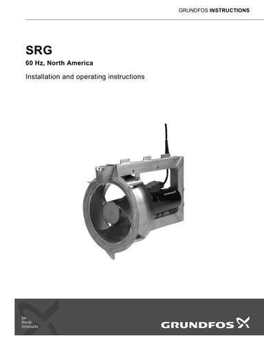SRG (Multi language) (60 Hz, North America) ((US Letter) Installation and operating instructions)