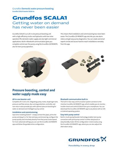 SCALA1 (Product brochure)
