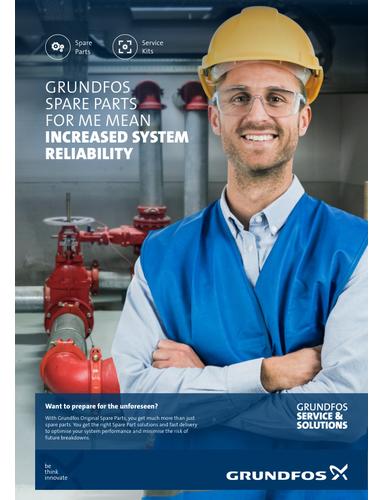 GRUNDFOS Spare Parts / Service Kits(Product brochures)