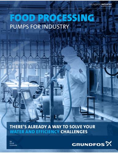 FOOD PROCESSING, PUMPS FOR INDUSTRY (Product brochure)