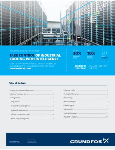 GRUNDFOS Industrial cooling (Product brochure)