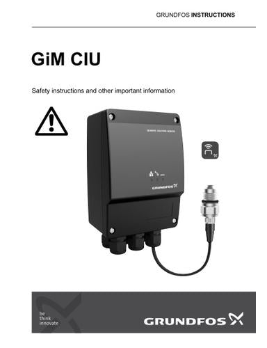 GIM CIU (Safety instructions)