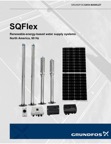 SQFlex, Renewable-energy-based water supply systems (Data booklet)