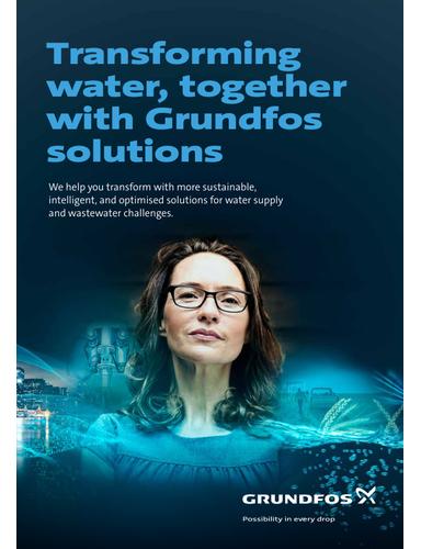 Water Utility range (Product brochure)