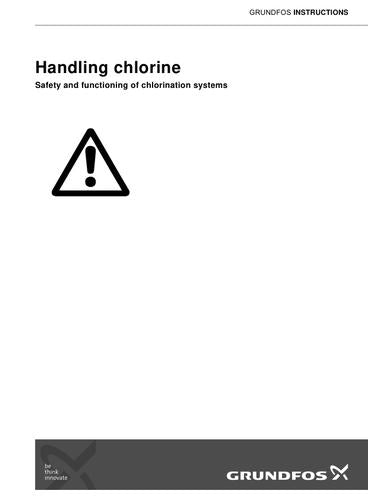 Handling chlorine (Safety instructions) (US version)