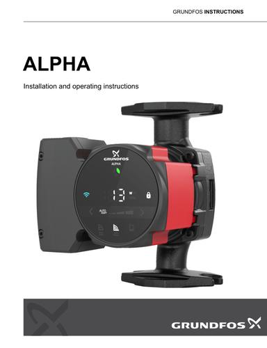 ALPHA 15-58 (US) (Installation and operating instructions)