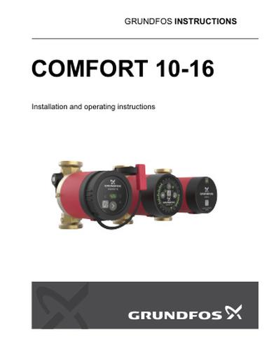 COMFORT 10-16 (Installation and operating instructions)