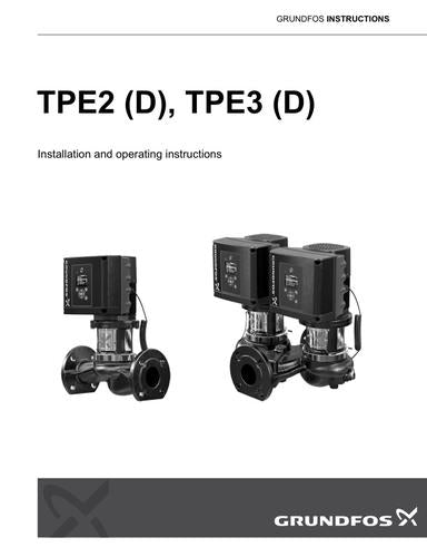 TPE2 (D), TPE3 (D) (Installation and operating instructions)