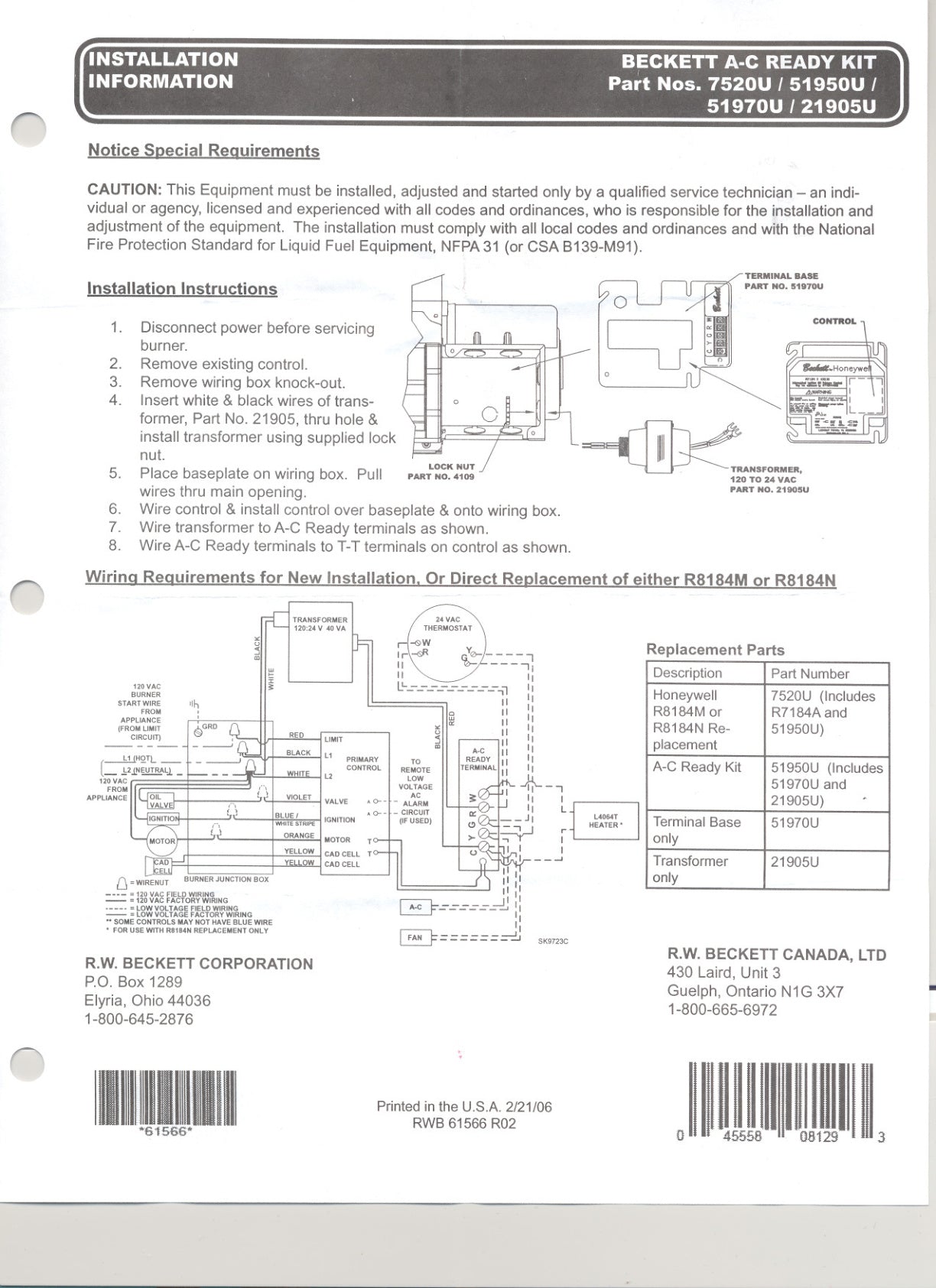 Installation Information
