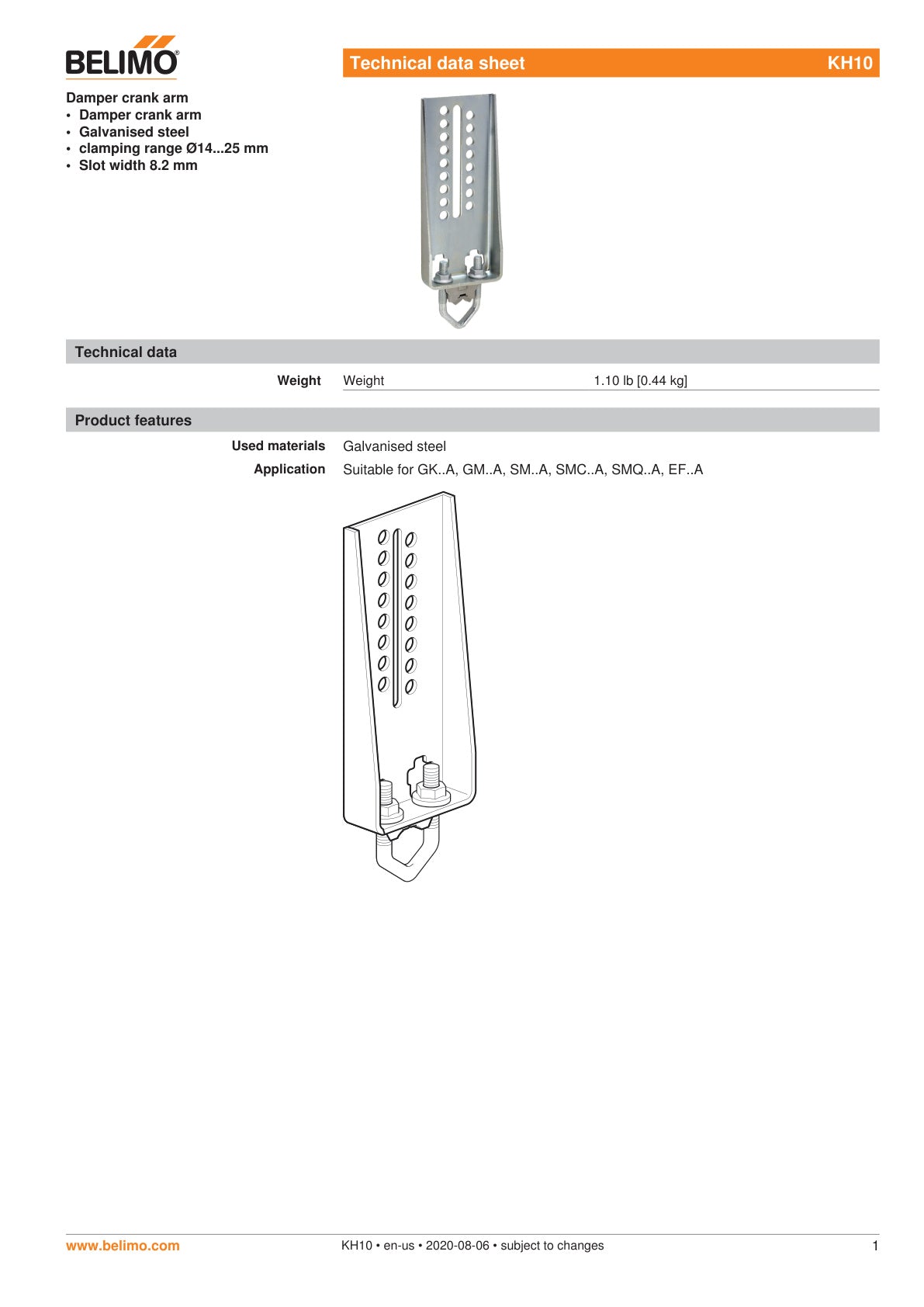 KH10 Datasheet