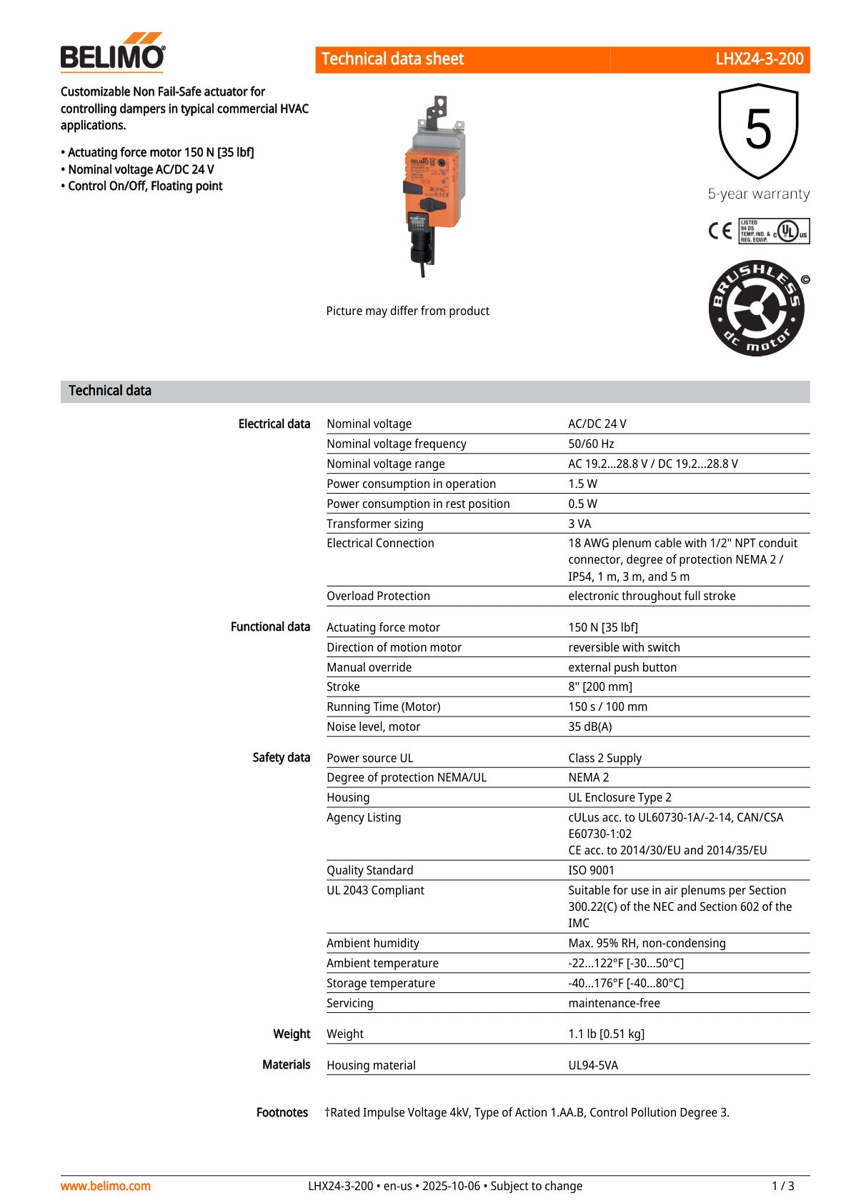 LHX24 3 200 Datasheet