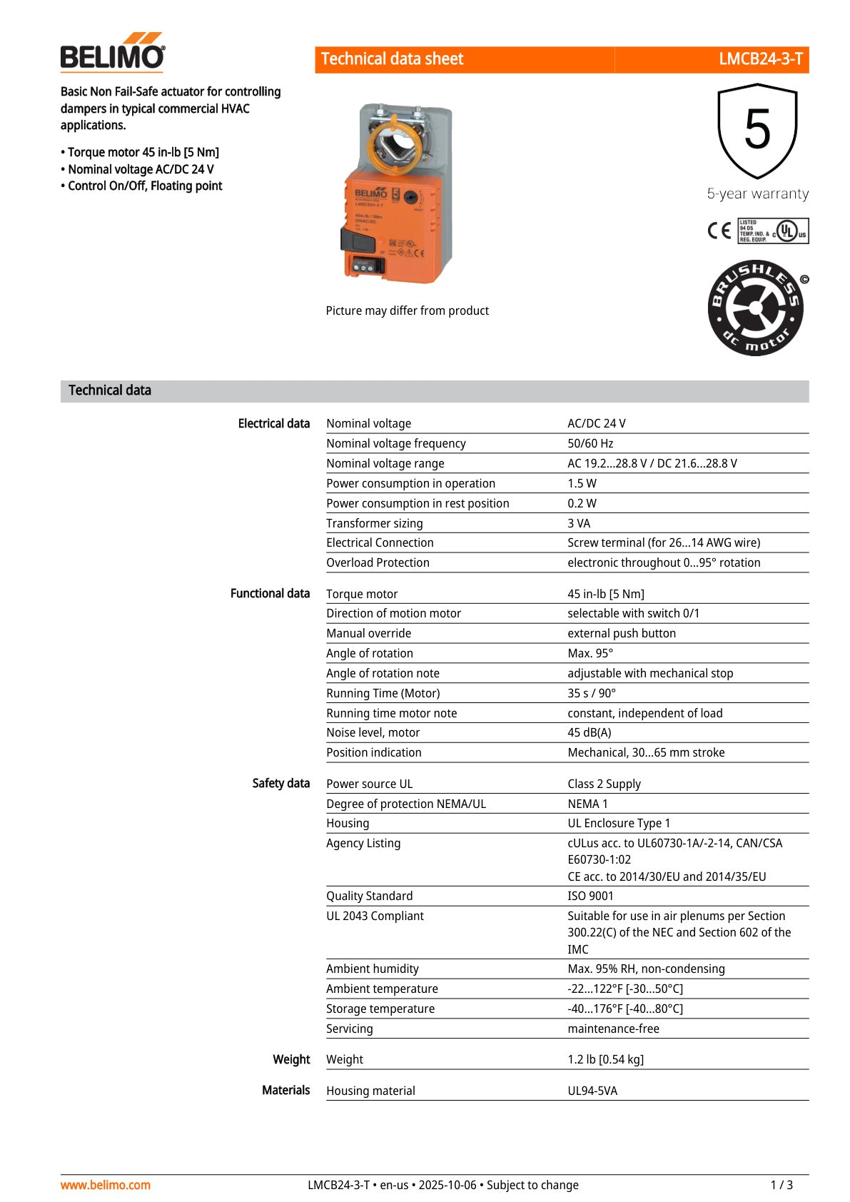 LMCB24 3 T Datasheet