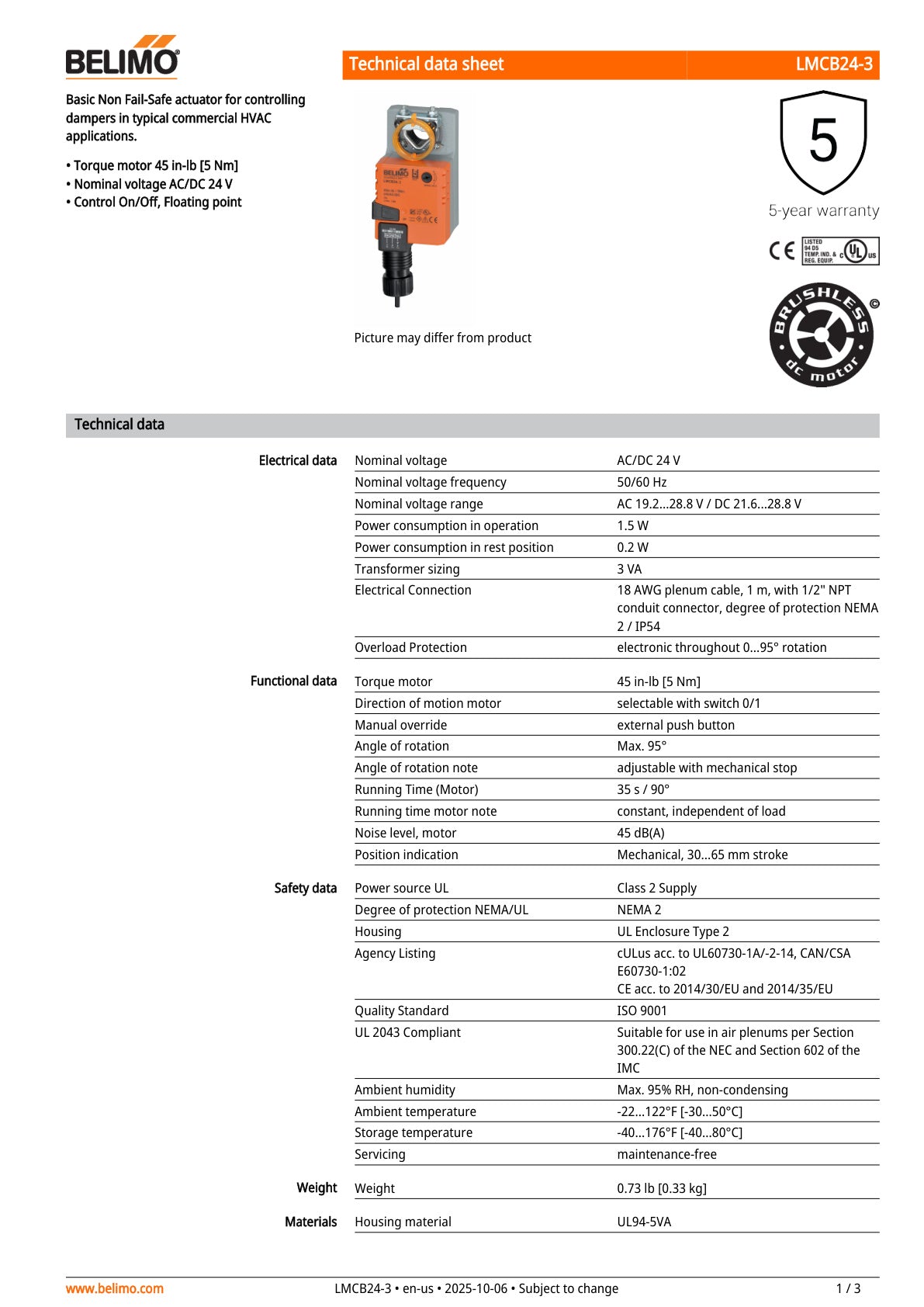 LMCB24 3 Datasheet
