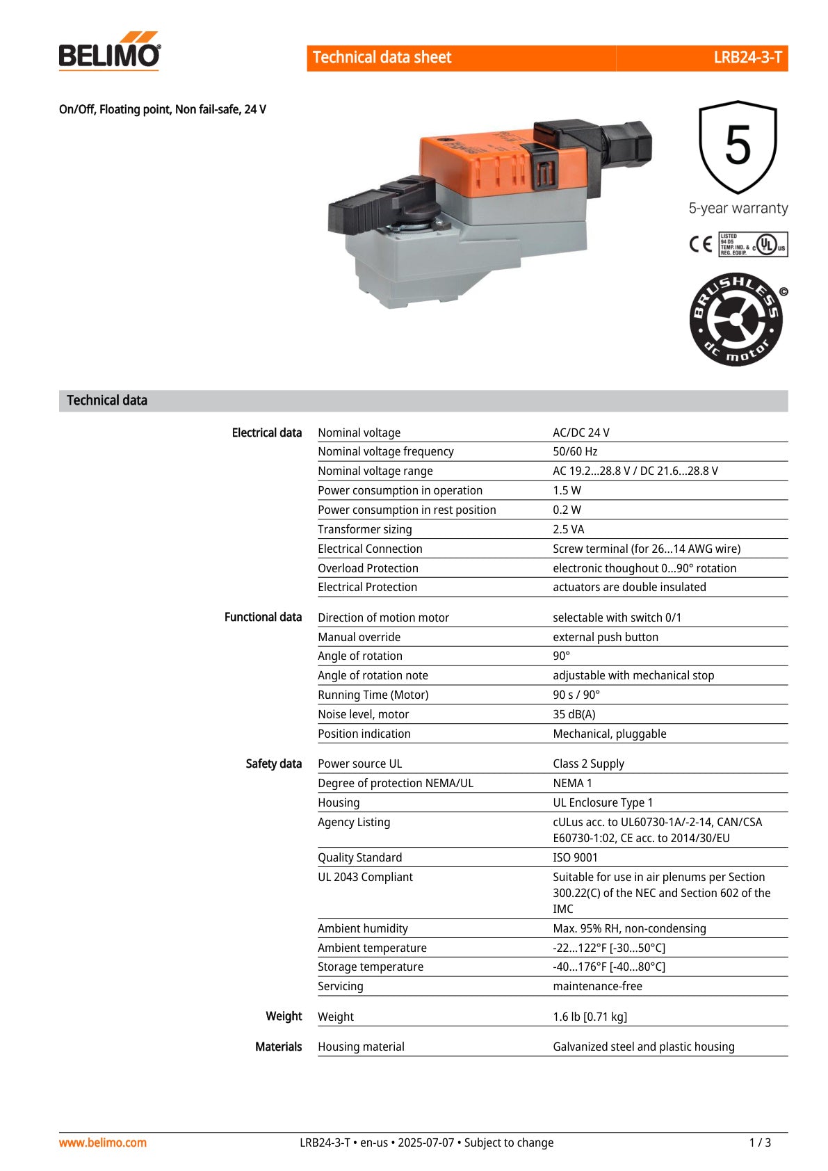 LRB24 3 T Datasheet