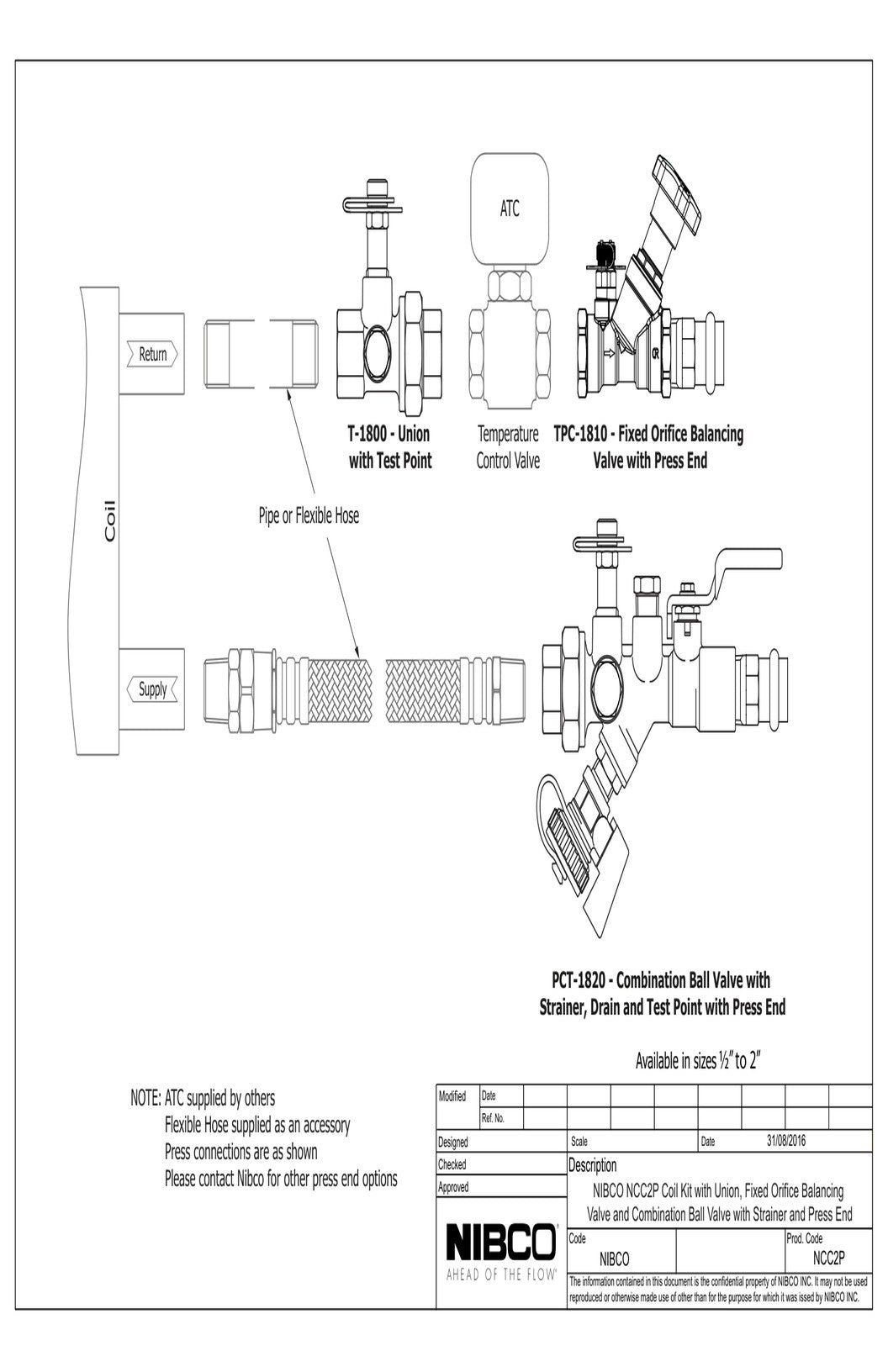 NCC2P Spec Sheet