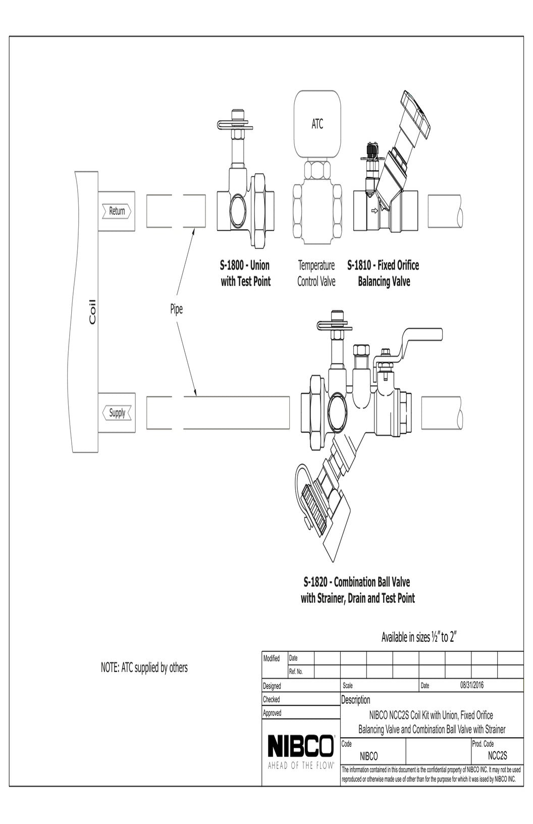 NCC2S Spec Sheet