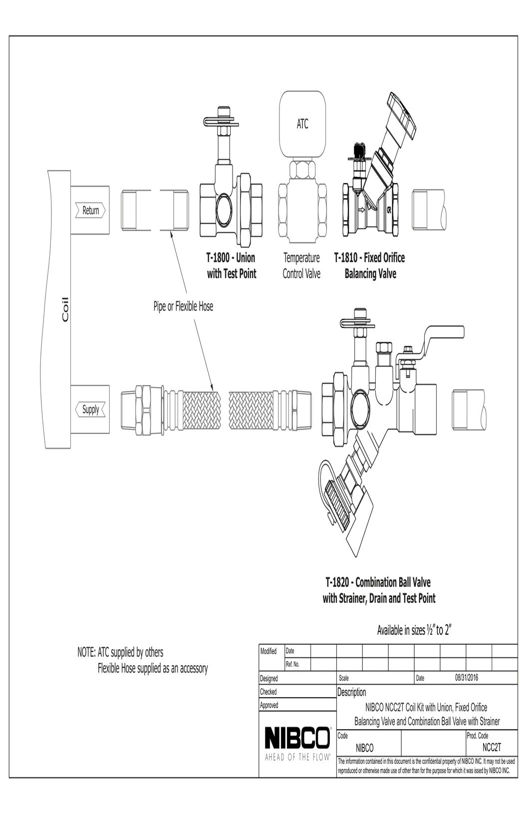 NCC2T Spec Sheet