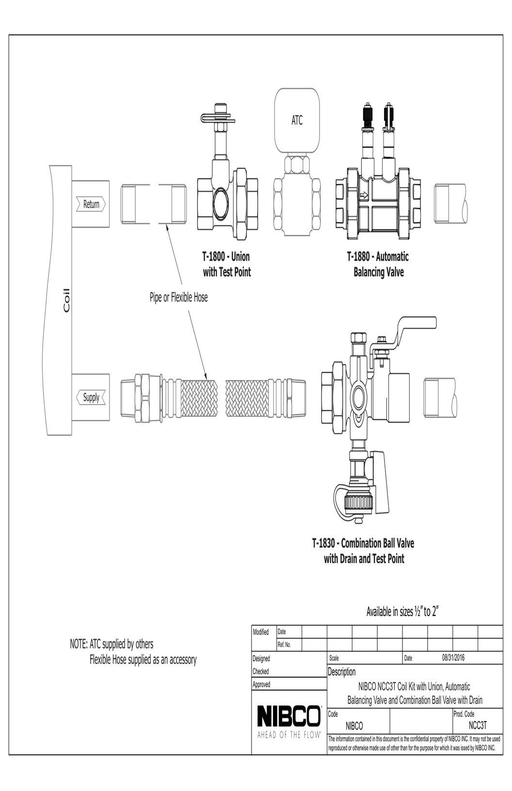 NCC3T Spec Sheet