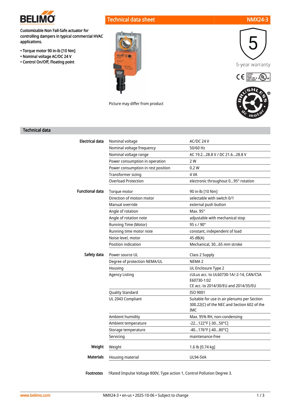 NMX24 3 Datasheet