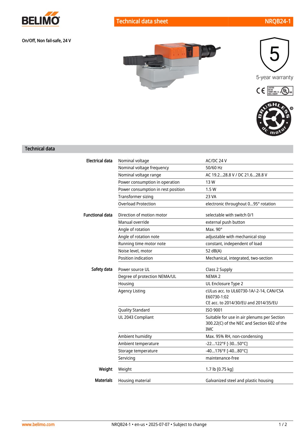 NRQB24 1 Datasheet