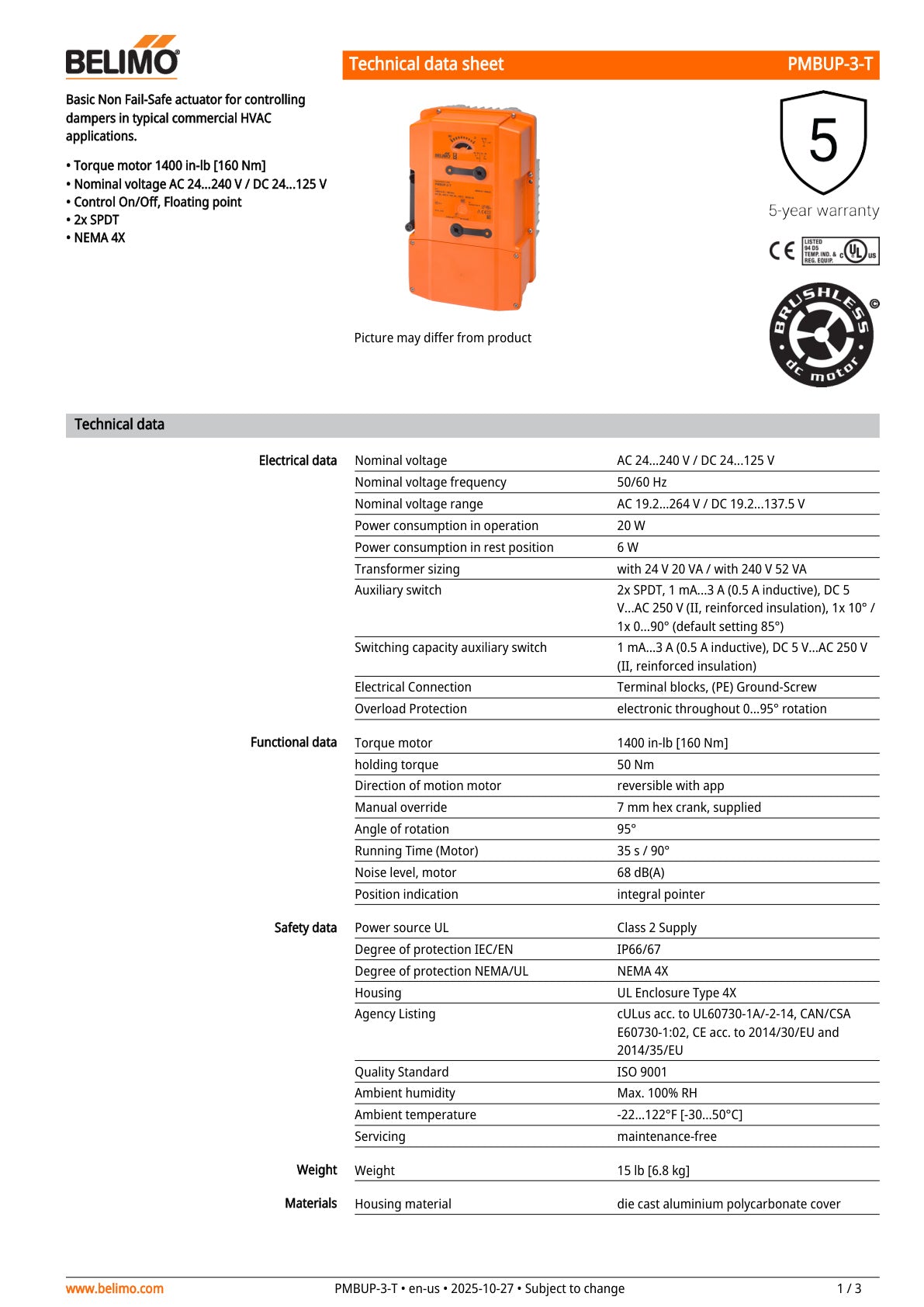 PMBUP 3 T Datasheet