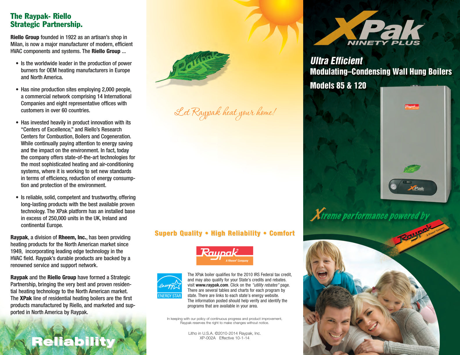 Raypak Xpak Brochure