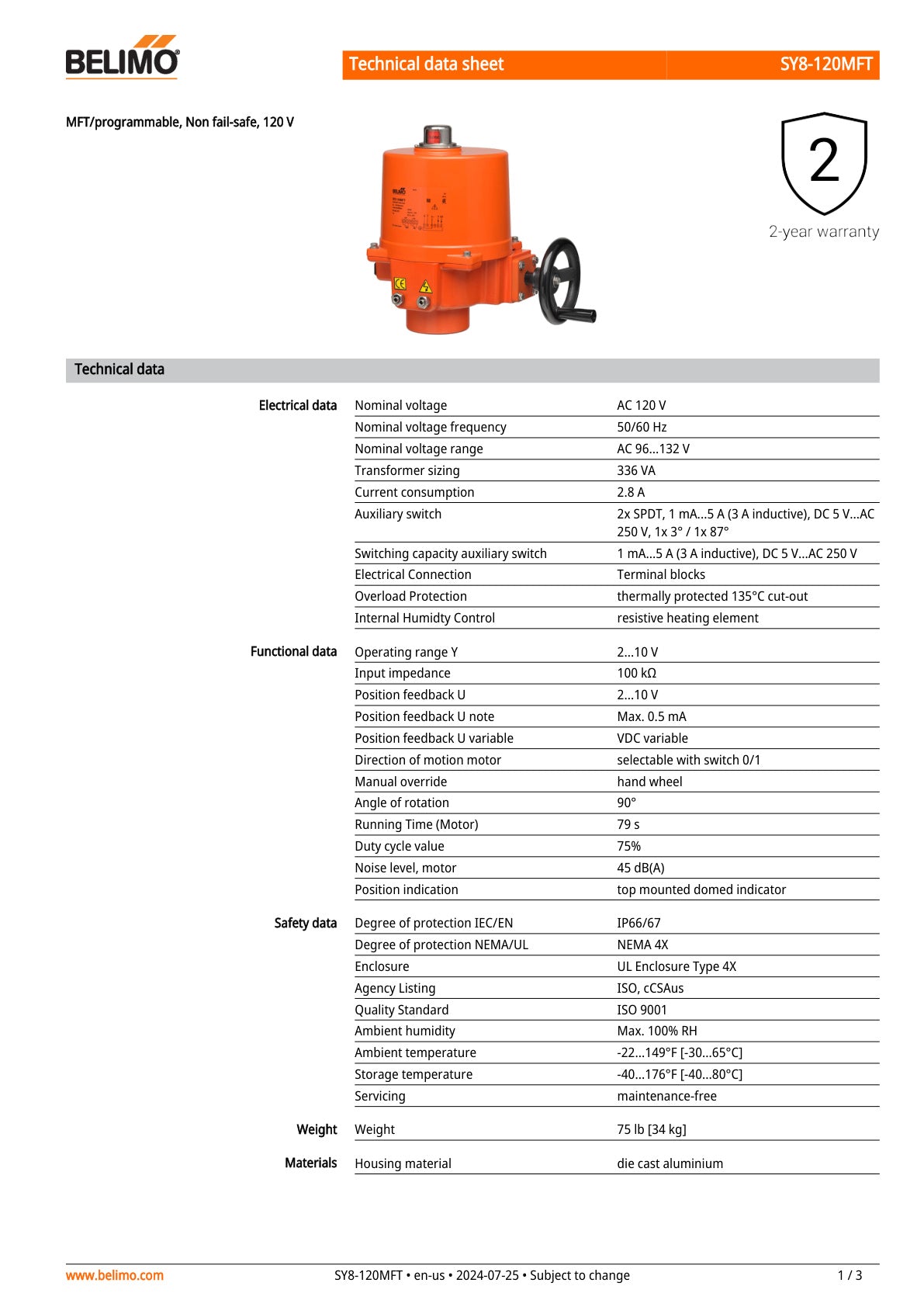 SY8 120MFT Datasheet