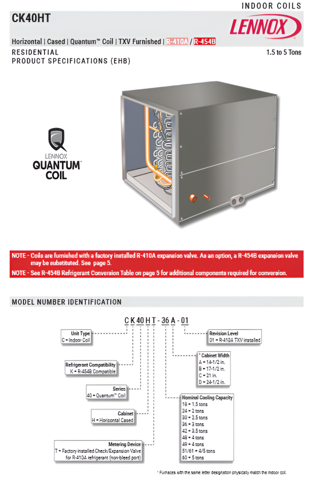 CK40HT-01 (1.5-5 Ton) Horizontal EHB