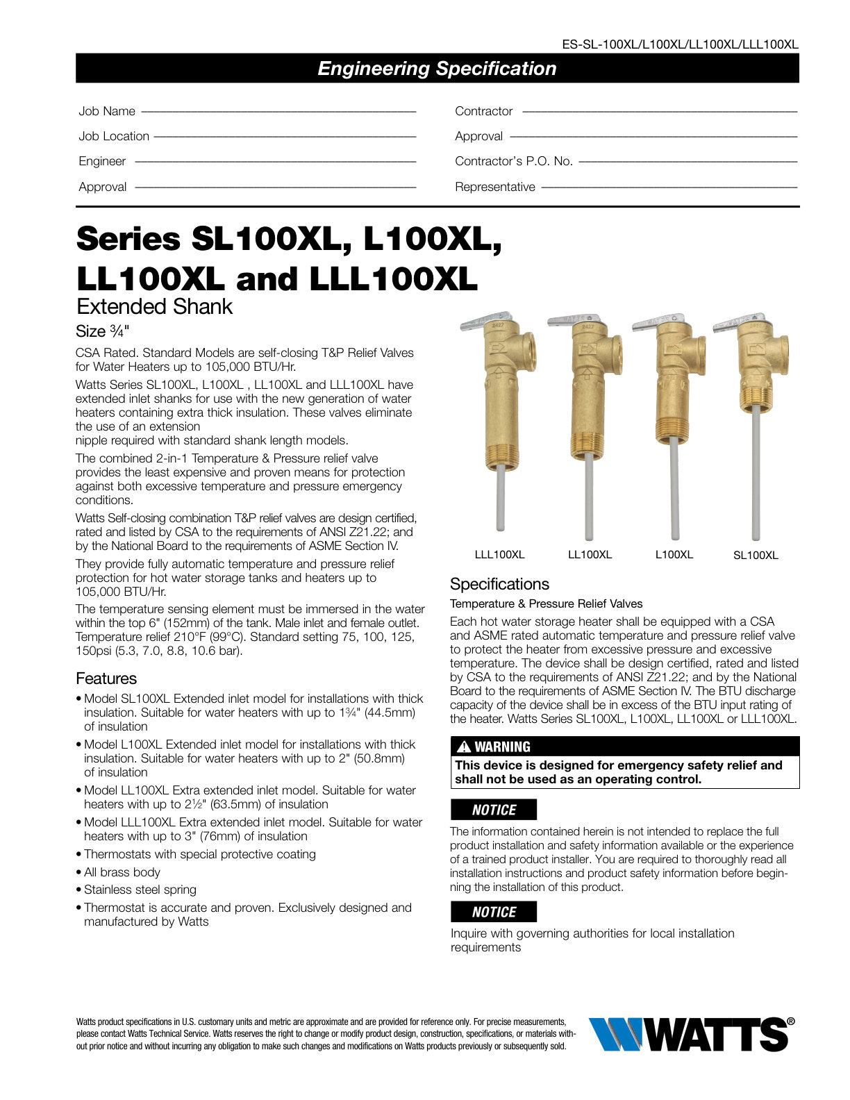 Serie 100XL