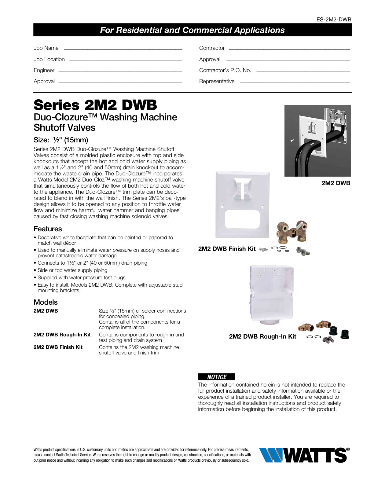 Serie 2M2 DWB