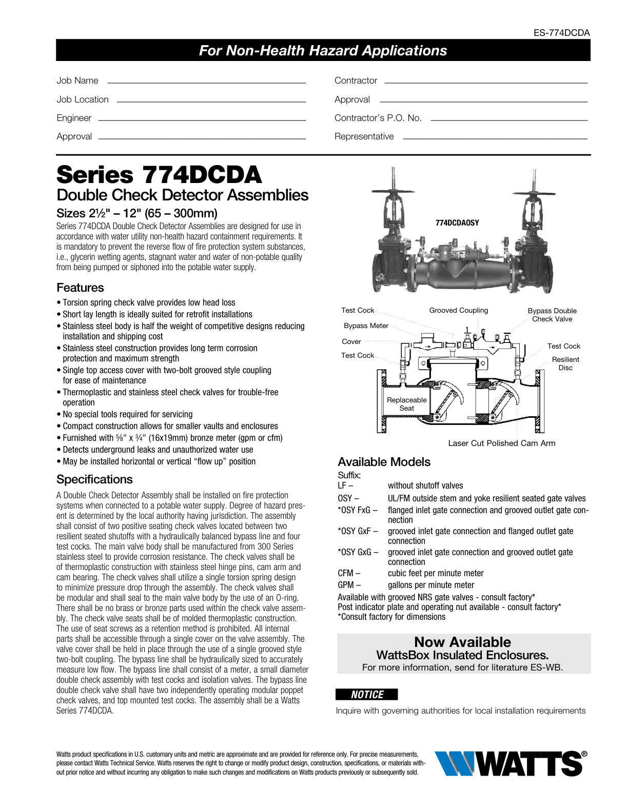 Serie 774DCDA