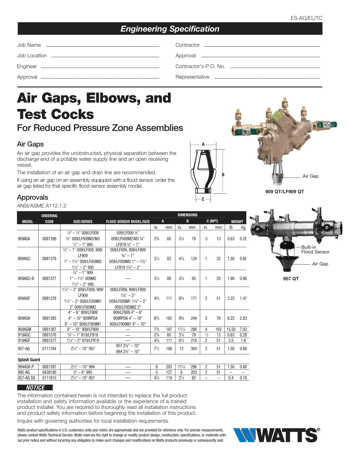 Serie Air Gaps
