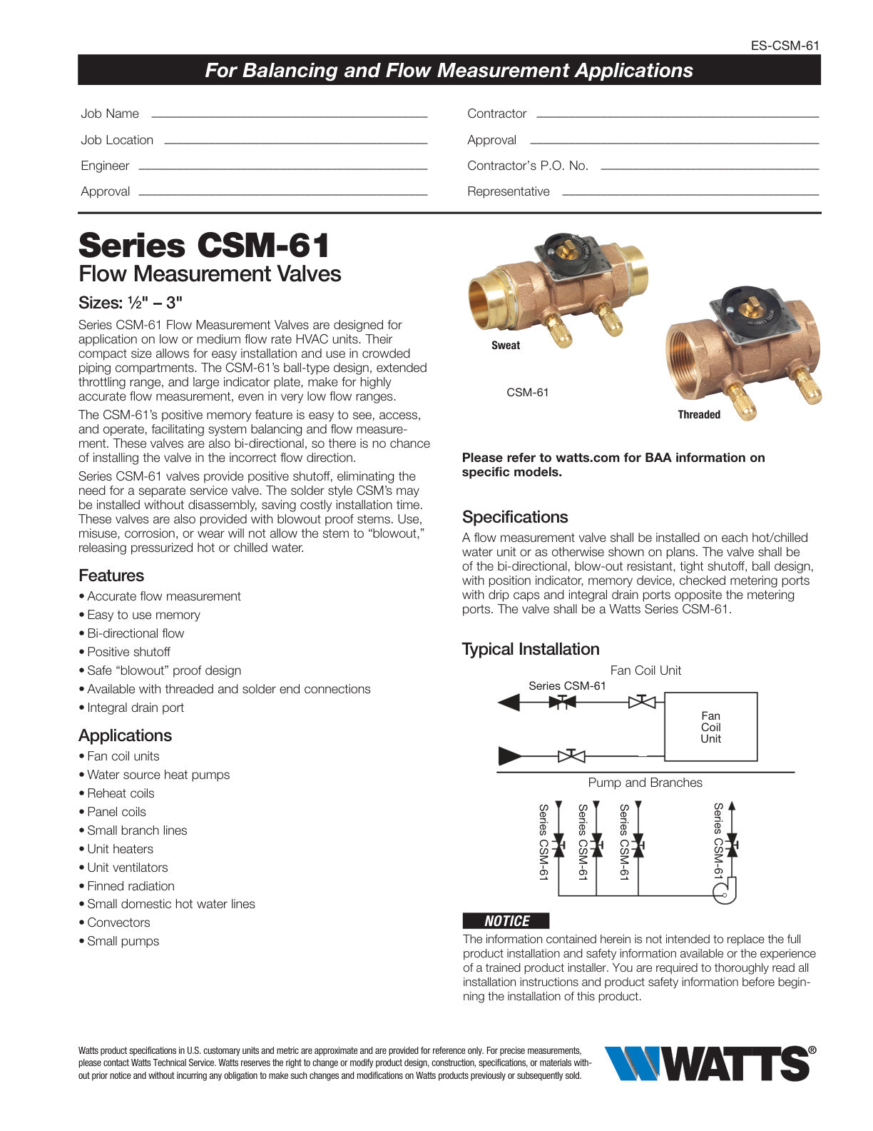 Serie CSM 61 T