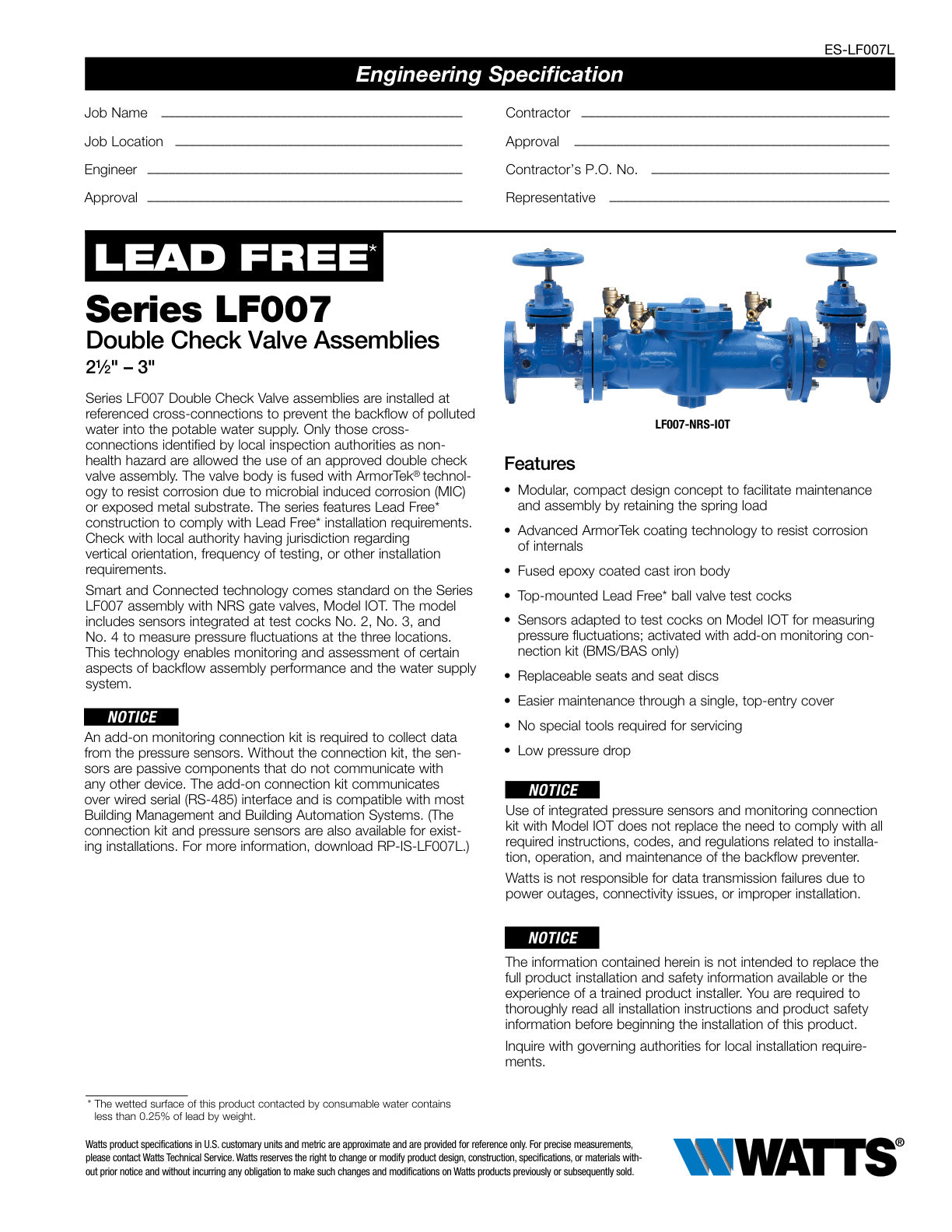 Serie LF007