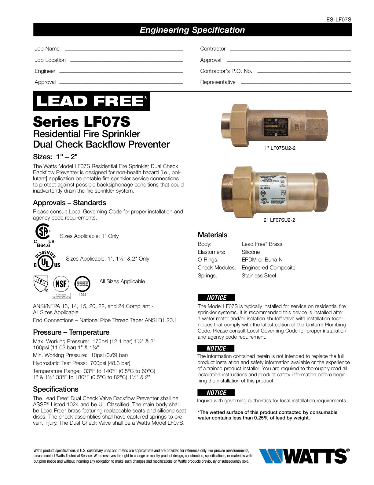 Serie LF07S