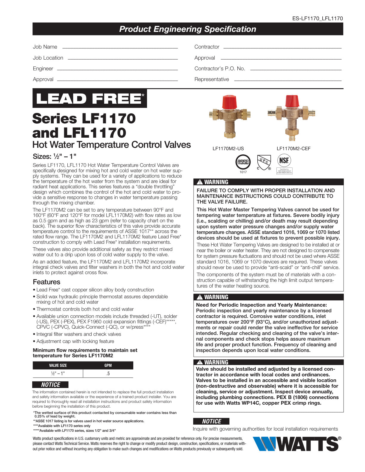Serie LF1170