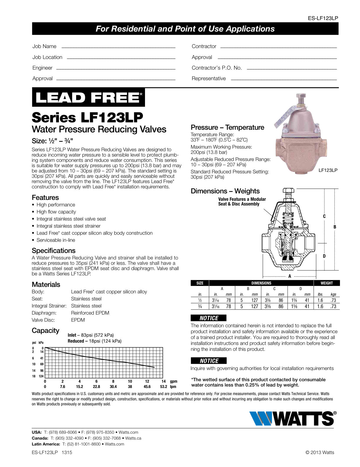 Serie LF123LP