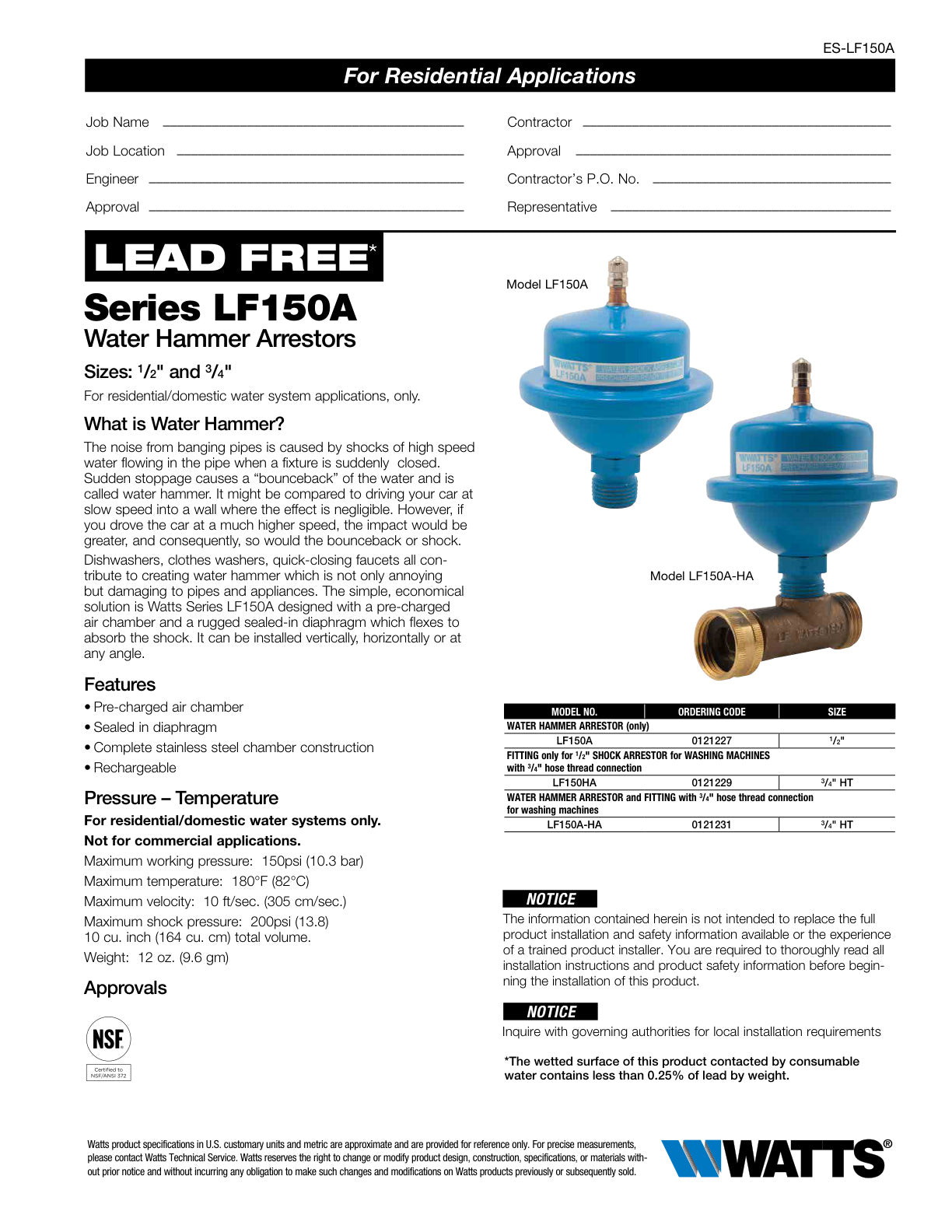Serie LF150A