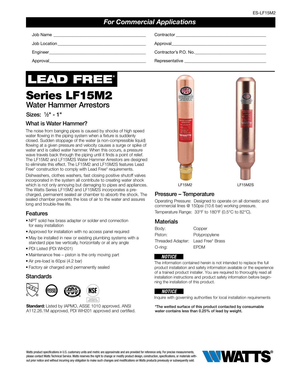 Serie LF15M2