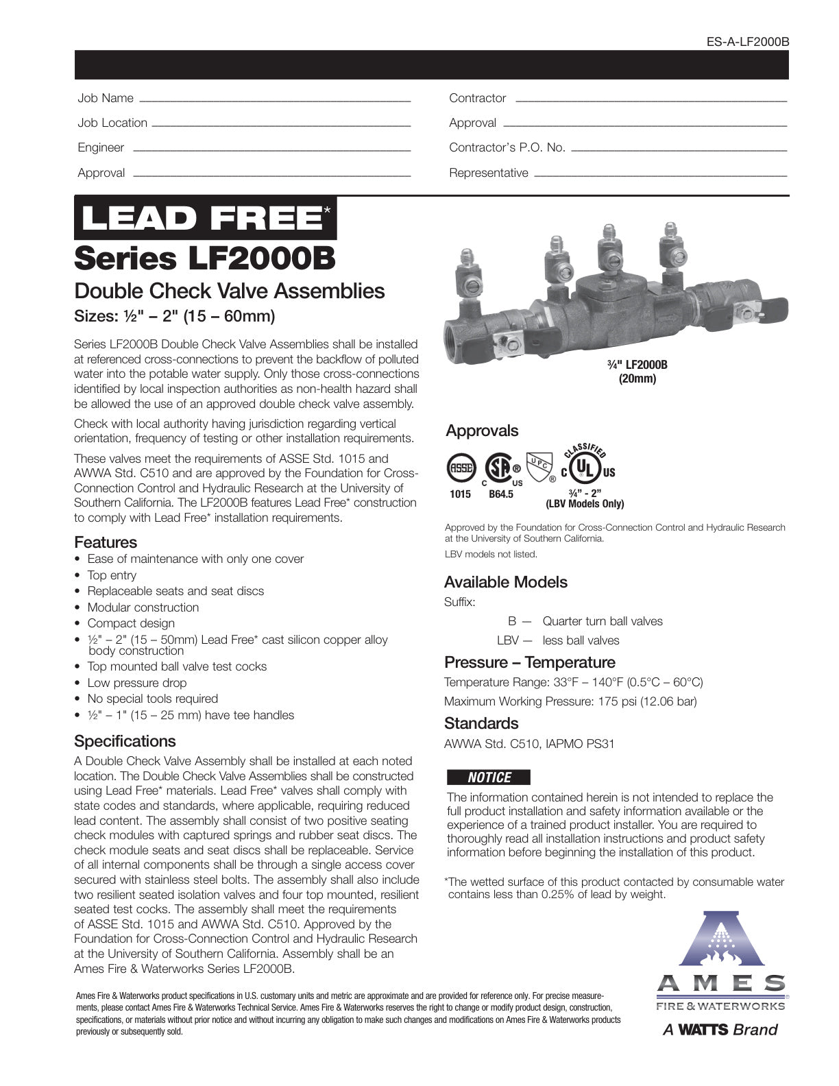 Serie LF2000B