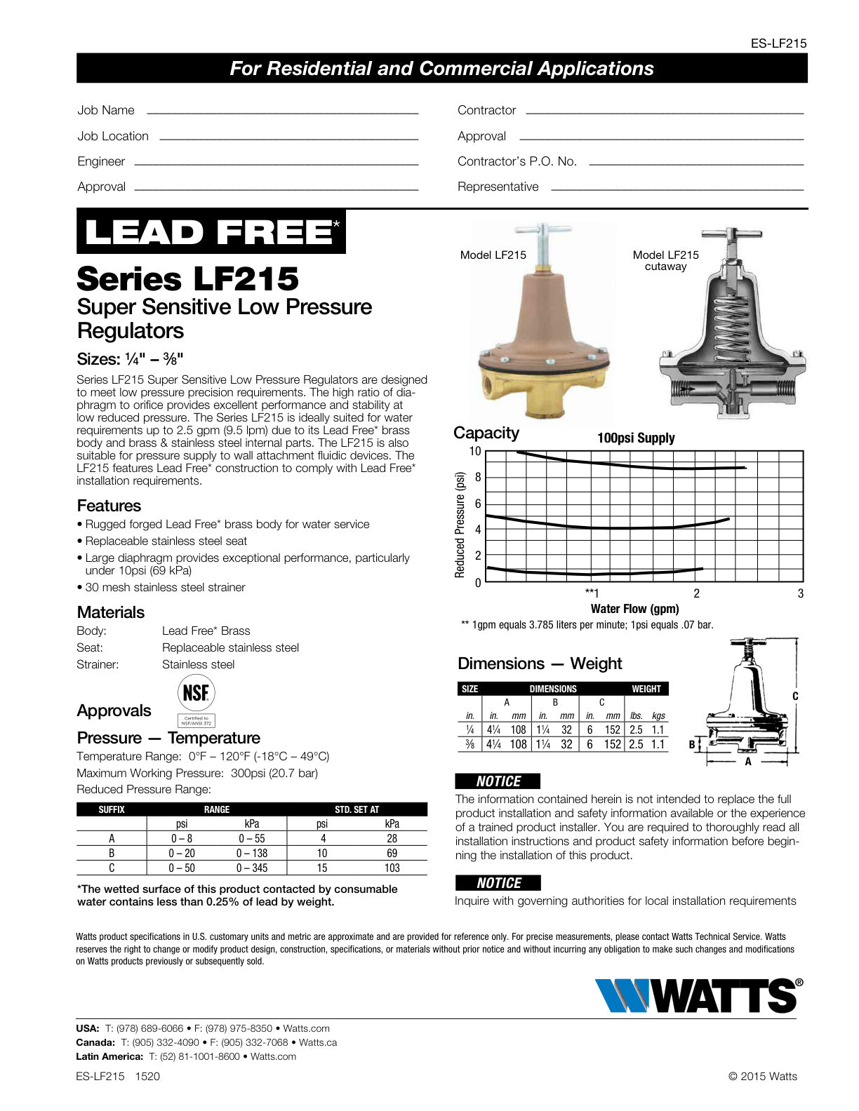 Serie LF215