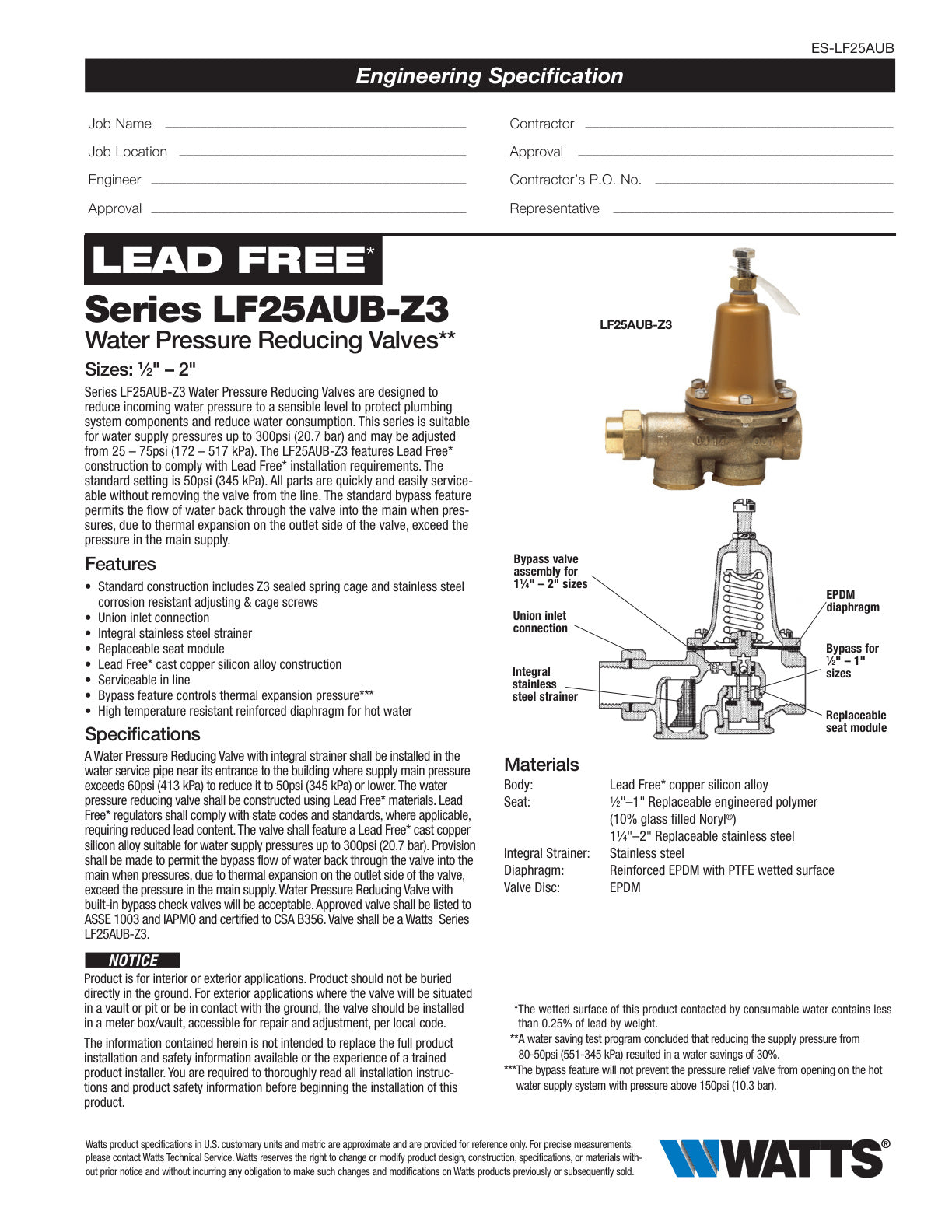 Serie LF25AUB Z3