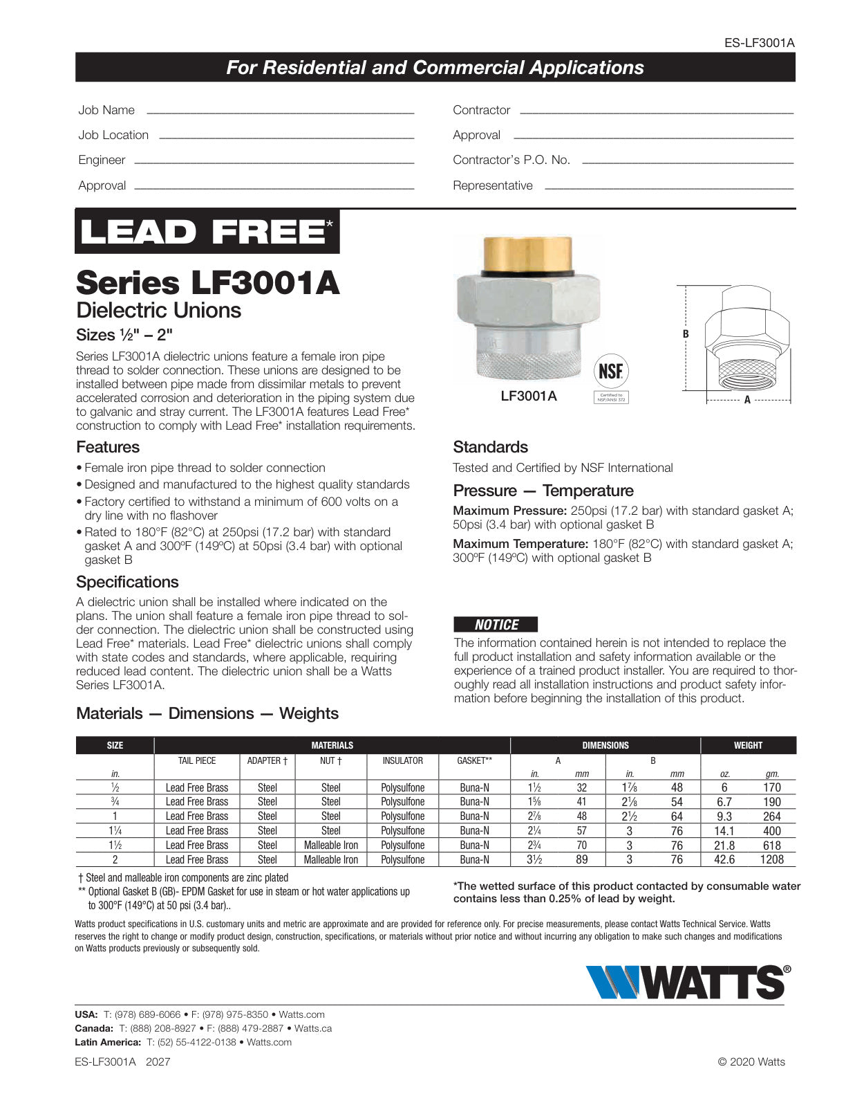 Serie LF3001A