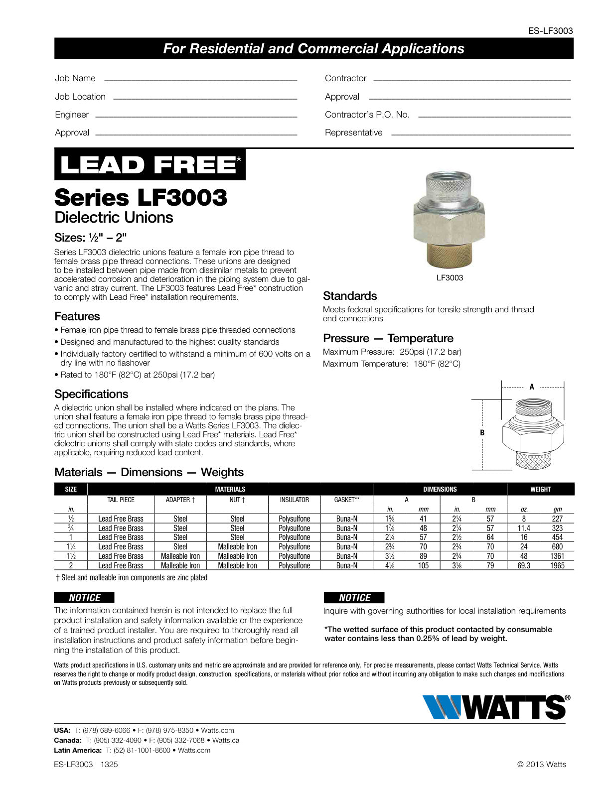 Serie LF3003